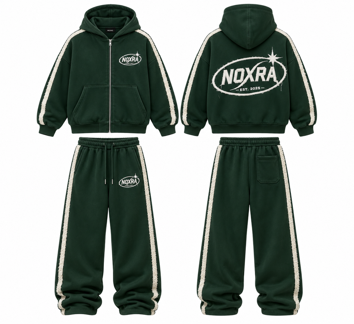 NOXRA RAW EDGE TRACKSUIT