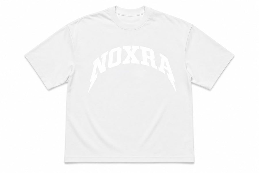 NOXRA LIGHTNING TEE WHITE
